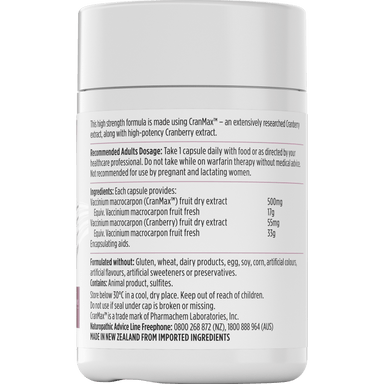 Nutralife Cranberry 50,000 | Urinary Tract Health Support | healthy.co.nz