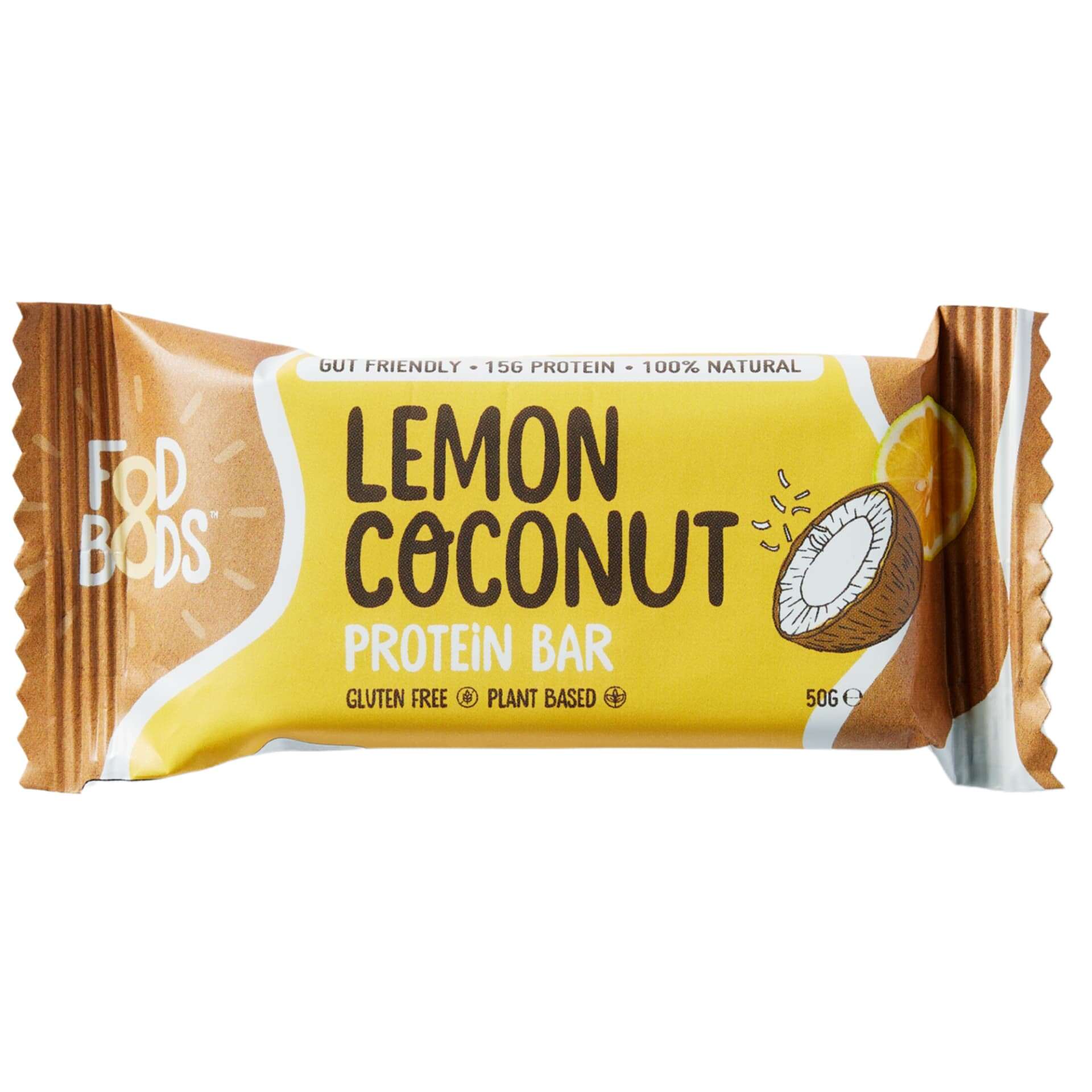 Lemon coconut protein bar | Healthy.co.nz