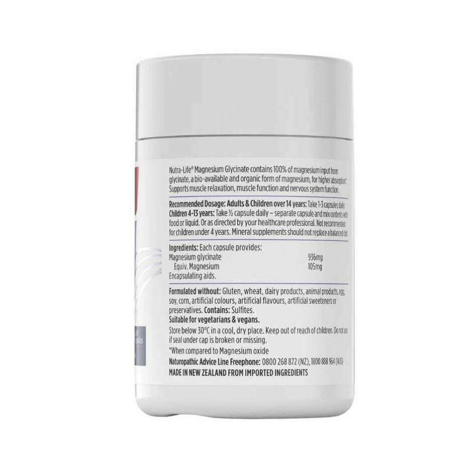 Magnesium Glycinate | Healthy.co.nz