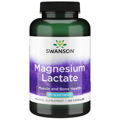 Swanson Magnesium Lactate 84 mg | healthy.co.nz