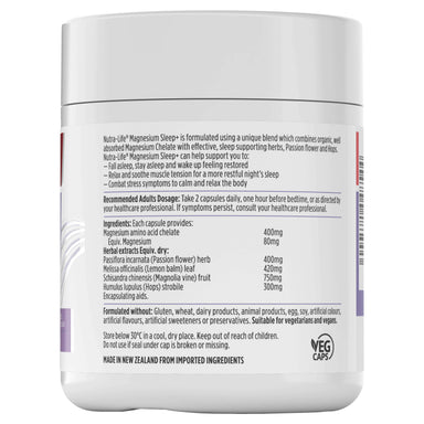 Nutralife Magnesium Sleep + | healthy.co.nz