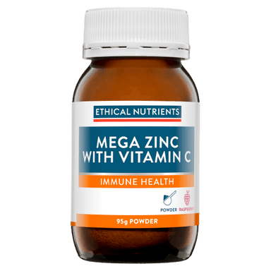 Ethical Nutrients Mega Zinc Powder with Vitamin C | healthy.co.nz