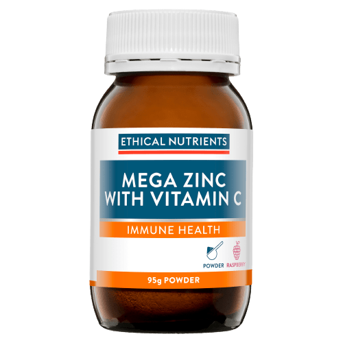 Ethical Nutrients Mega Zinc Powder with Vitamin C | healthy.co.nz