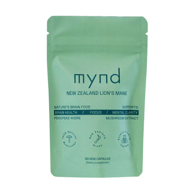 Mynd Lions Mane Capsules | healthy.co.nz
