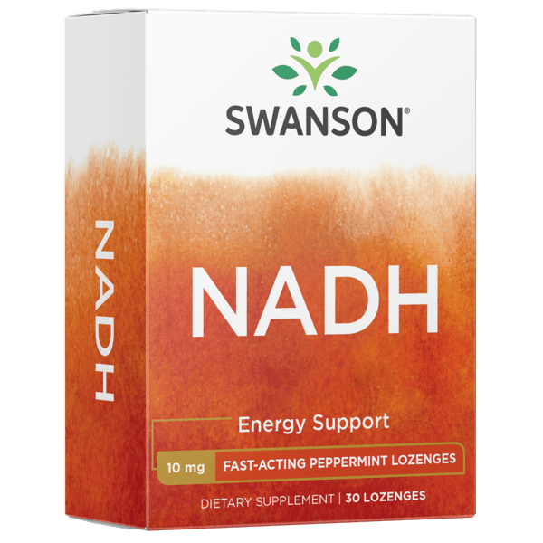 Swanson NADH - Fast-Acting Peppermint Lozenges | healthy.co.nz
