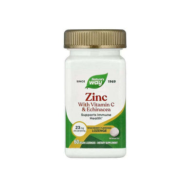 Nature's Way 60 Zinc Vegan Lozenges | Healthy.co.nz