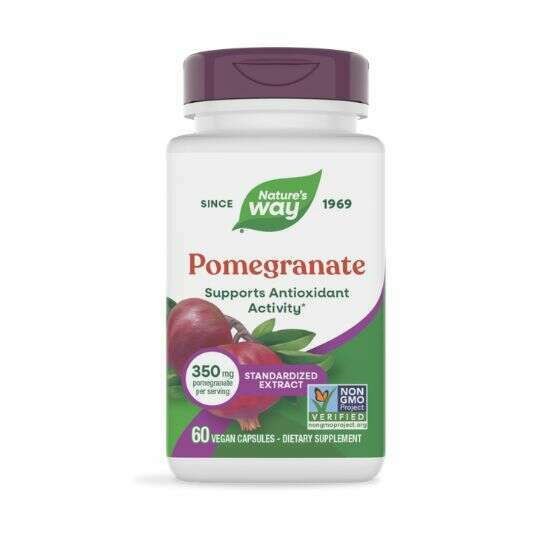 Natures Way Pomegranate Capsules | healthy.co.nz