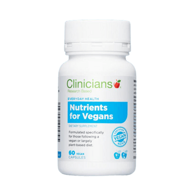 Clinicians Nutrients for Vegans