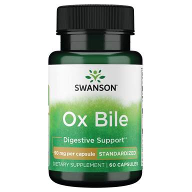 Swanson Ox Bile - Standardized 90 mg | healthy.co.nz