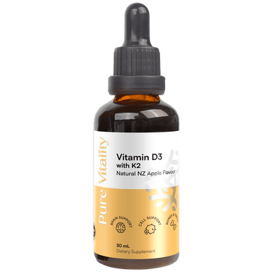 Pure Vitality Vitamin D3 with K2 Drops | healthy.co.nz
