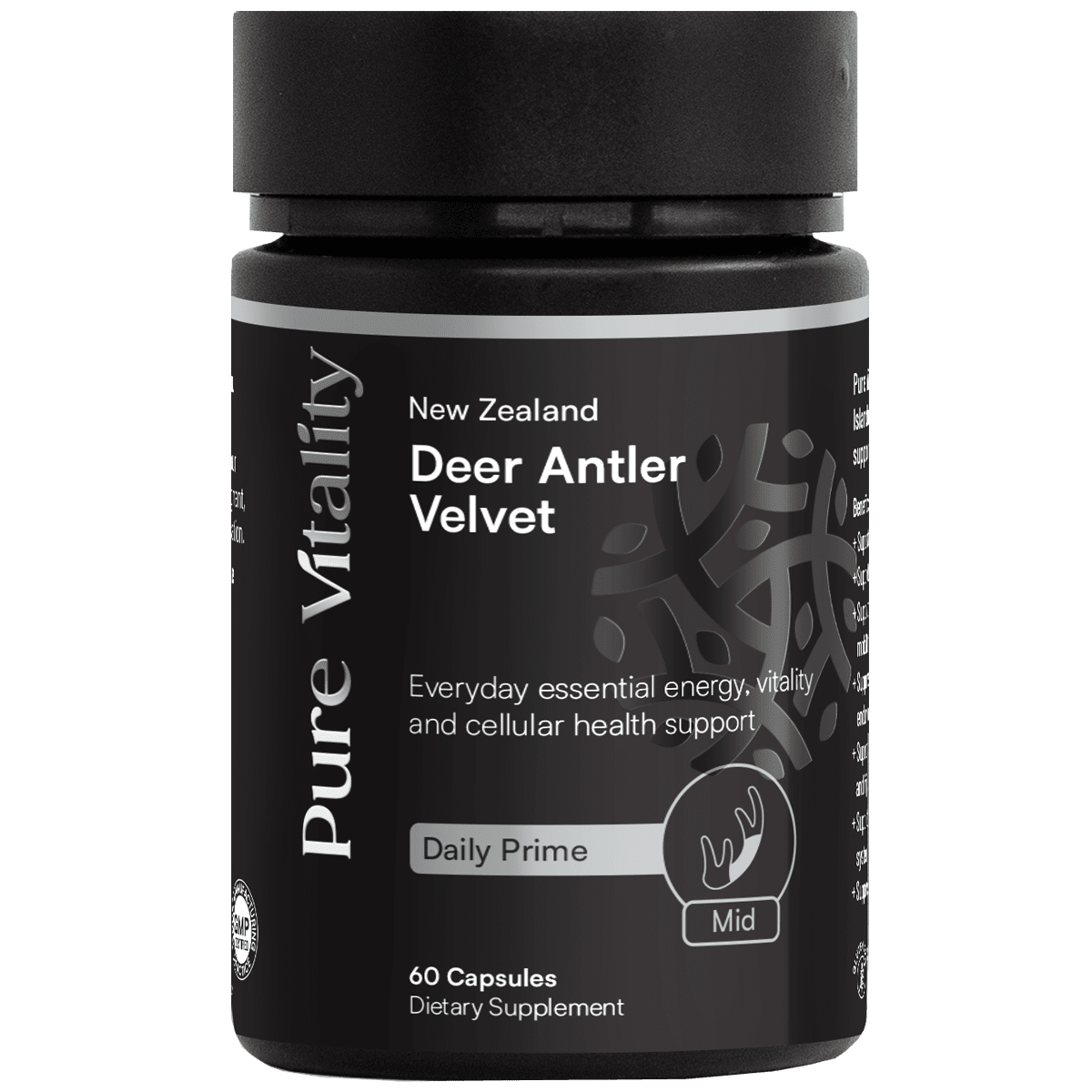 Pure Vitality Deer Antler Velvet - Daily Prime | healthy.co.nz