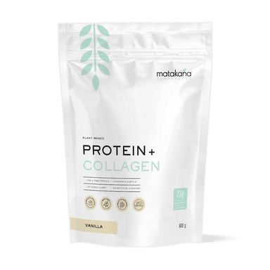 Matakana Superfoods Plant Protein + Collagen - Vanilla | healthy.co.nz