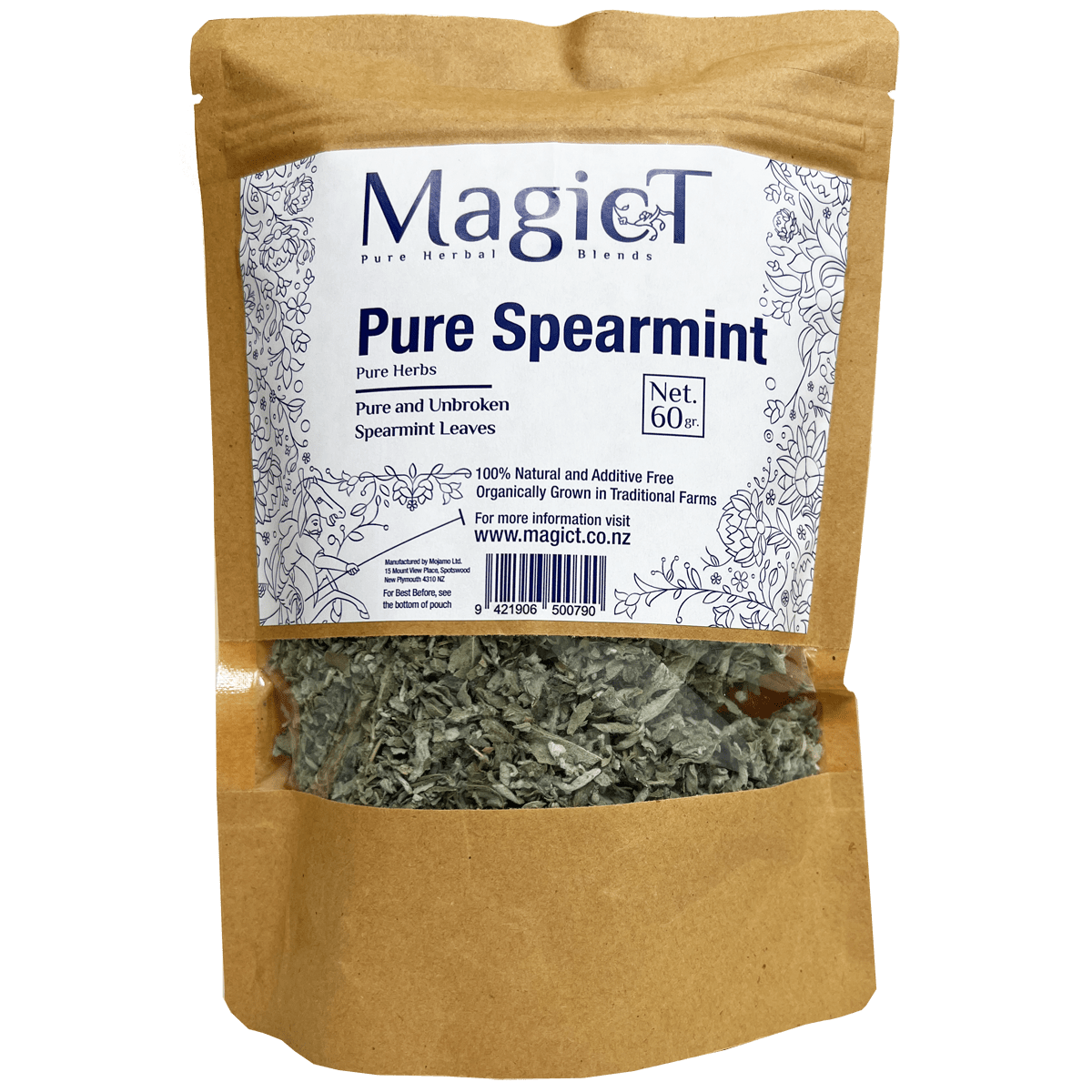 MagicT Pure Spearmint Leaf Tea | healthy.co.nz