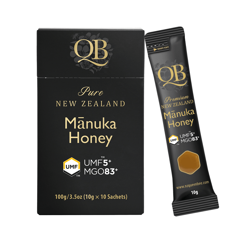 Queen Bee Manuka Honey UMF 5+ Sachets 