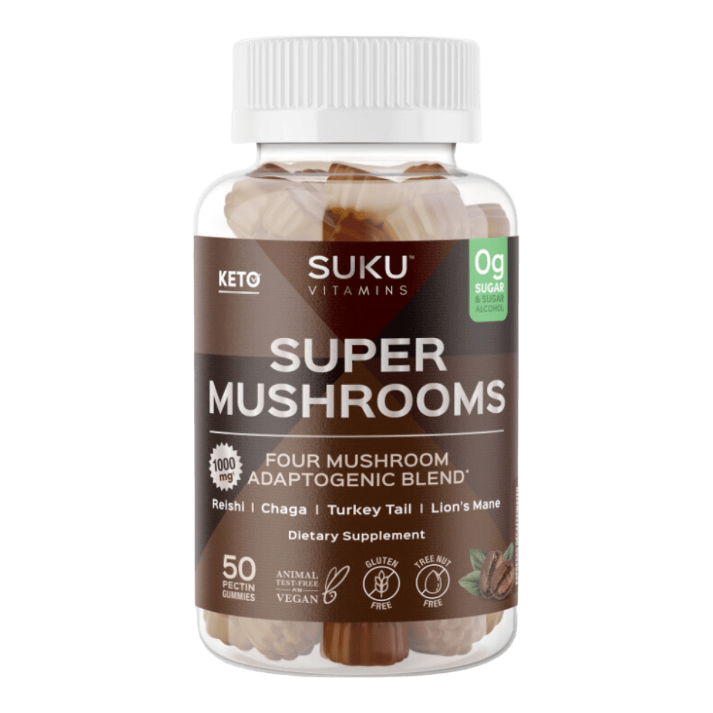 SUKU Vitamins Super Mushroom Gummies | healthy.co.nz
