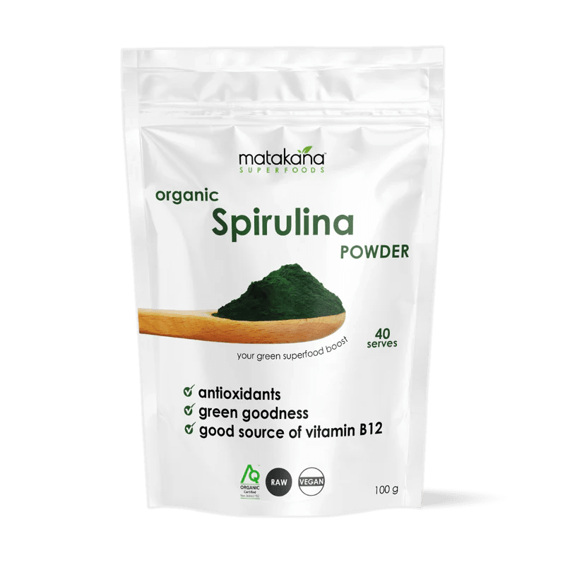 Matakana Superfoods Organic Spirulina Powder | Healthy