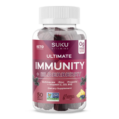 SUKU Ultimate Immunity + Elderberry | Healthy.co.nz