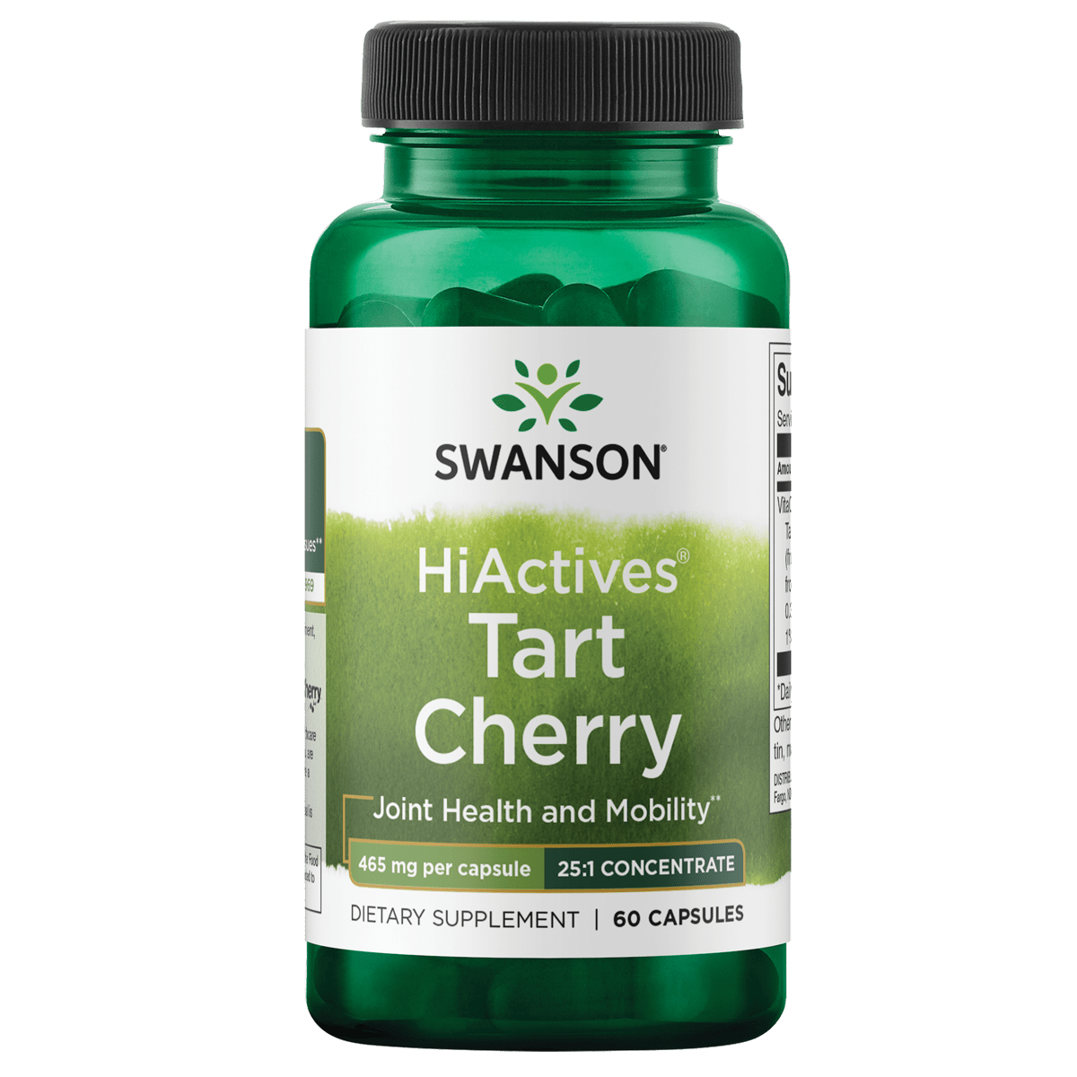 Swanson Tart Cherry HiActives® | healthy.co.nz