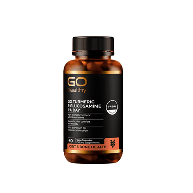 Go Healthy Go Turmeric & Glucosamine 1-A-Day | healthy.co.nz