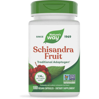 Nature's Way Schisandra Fruit | Adaptogen | healthy.co.nz