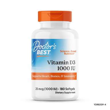 Doctor's Best Vitamin D3 1000IU | Healthy