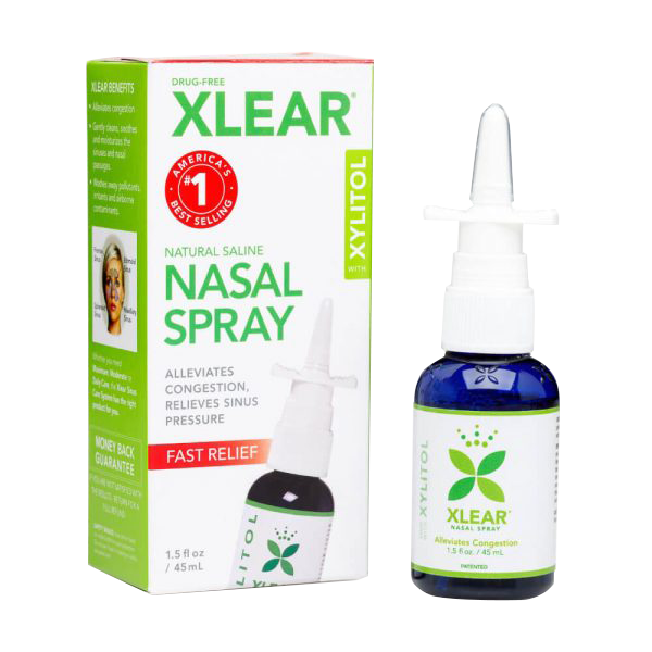 Xlear Xylitol & Saline Measured Nasal Spray 45ml — healthy.co.nz