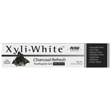 Now Dental XyliWhite Toothpaste Gel - Charcoal Refresh | healthy.co.nz