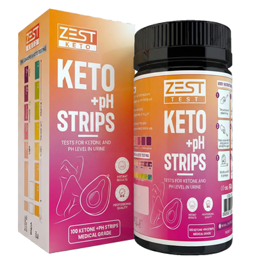 Zest Test Keto + pH Test Strips | healthy.co.nz