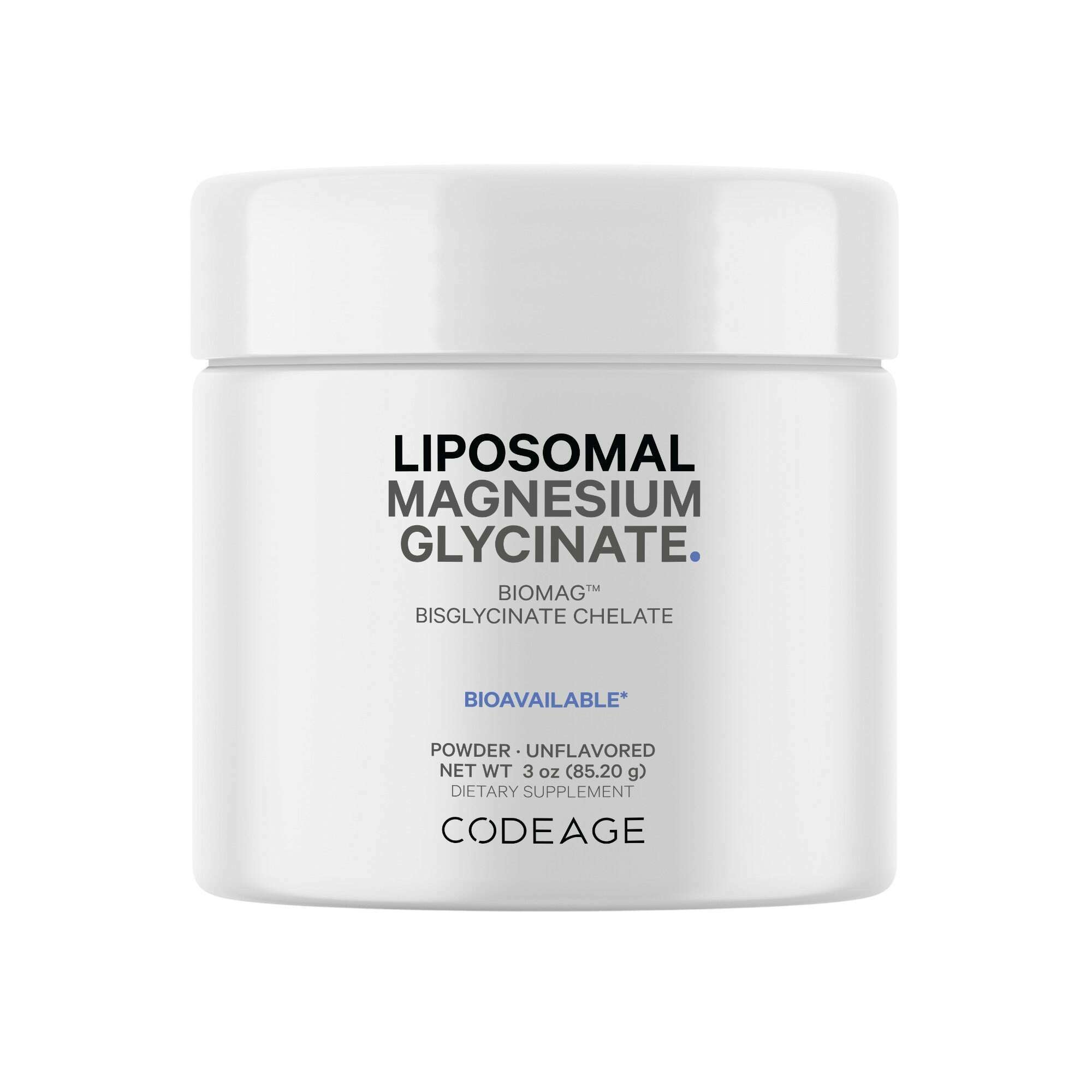Codeage Liposomal Magnesium Glycinate Powder | healthy.co.nz