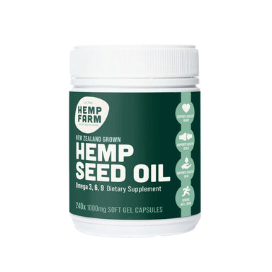 Hemp Farm NZ Hemp Seed Oil 