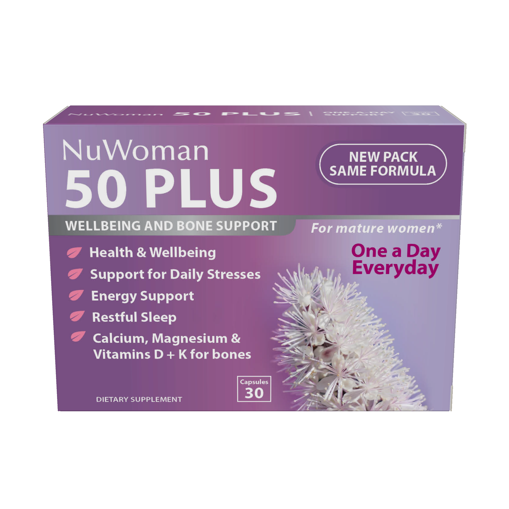 NuWoman 50 Plus Wellbeing and Bone Support