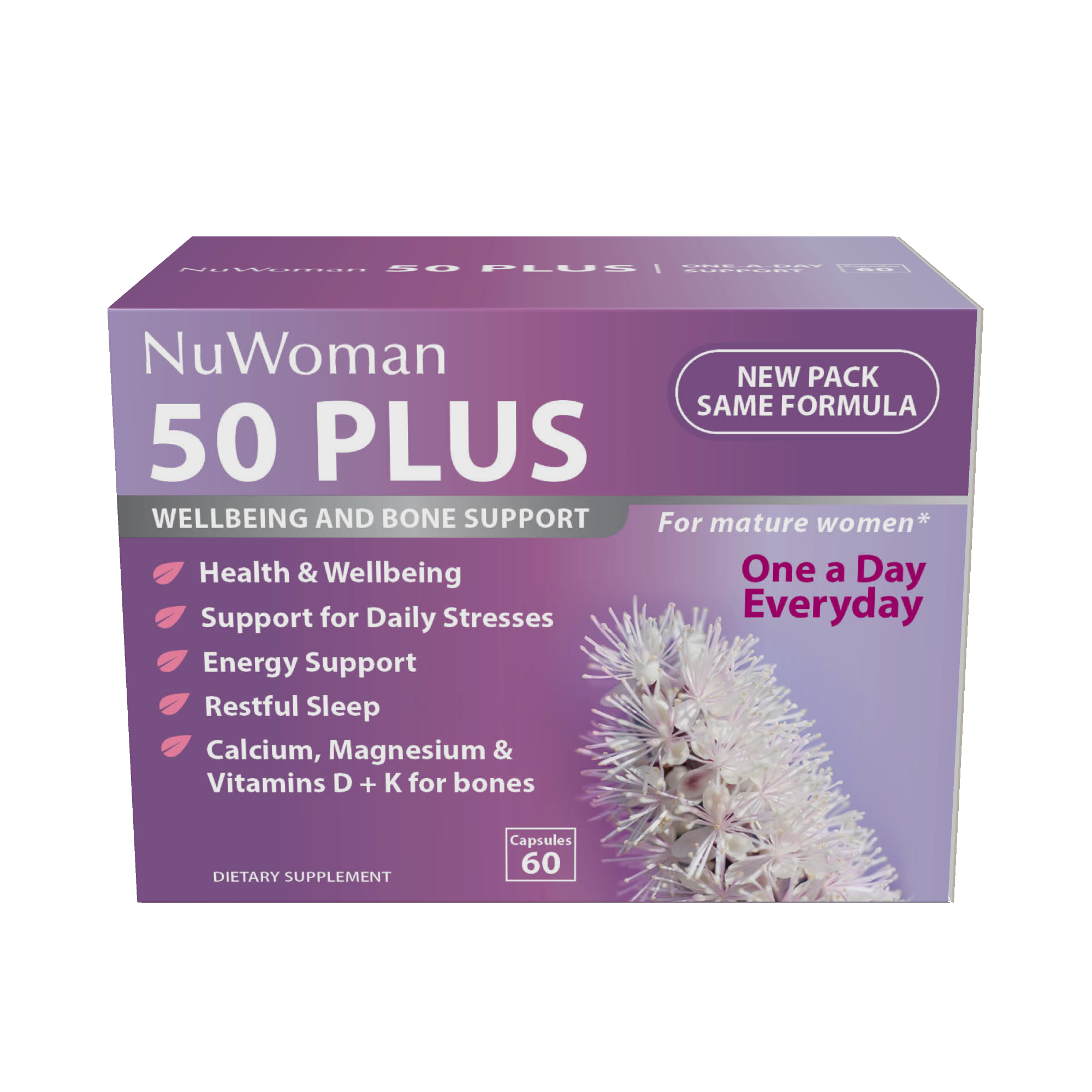 NuWoman 50 Plus Wellbeing and Bone Support