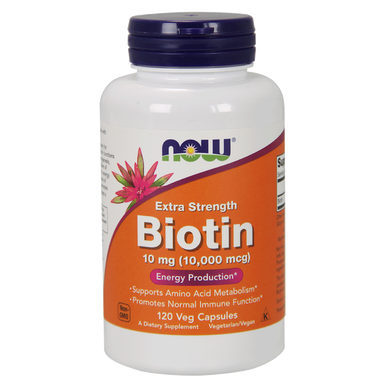 Now Biotin, Extra Strength, 10mg