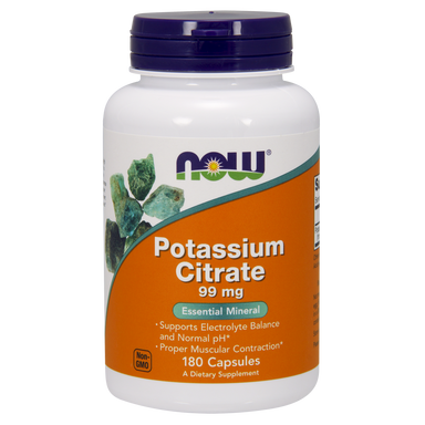 Now Potassium Citrate 99mg