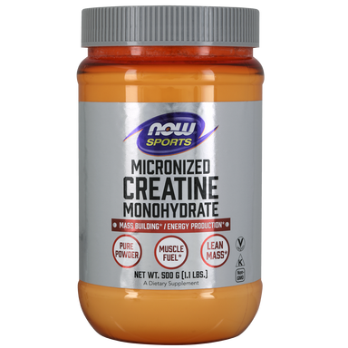 Now Sports Micronized Creatine Monohydrate Powder