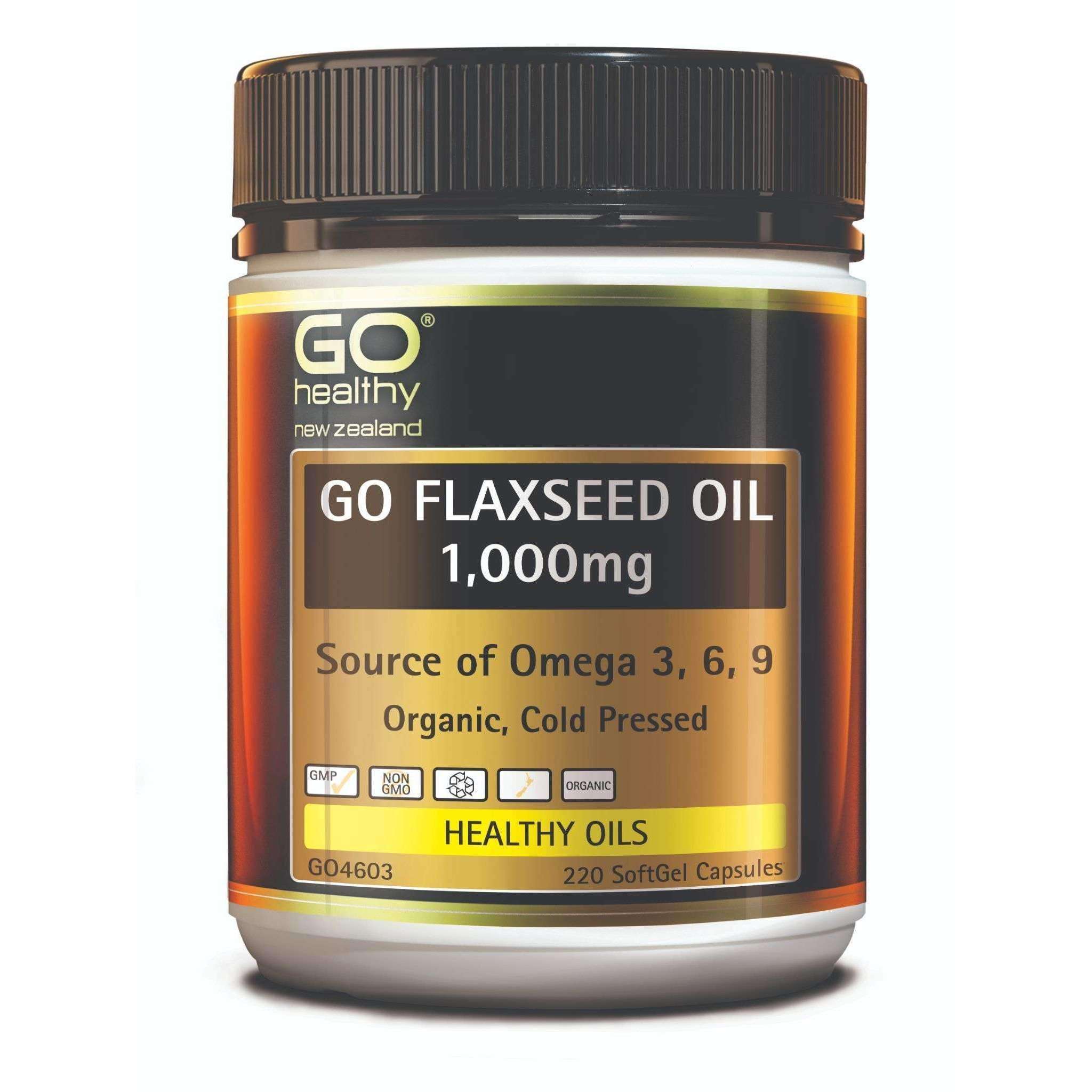 Go Healthy Go Flaxseed Oil 1,000mg