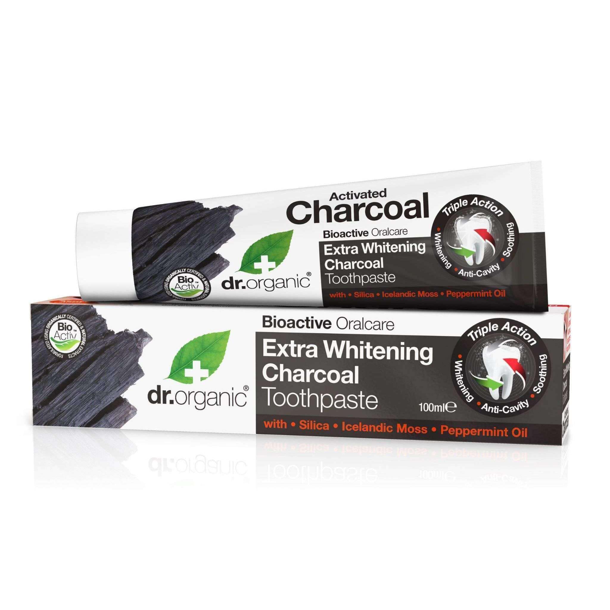 Dr.Organic Activated Charcoal Whitening Toothpaste