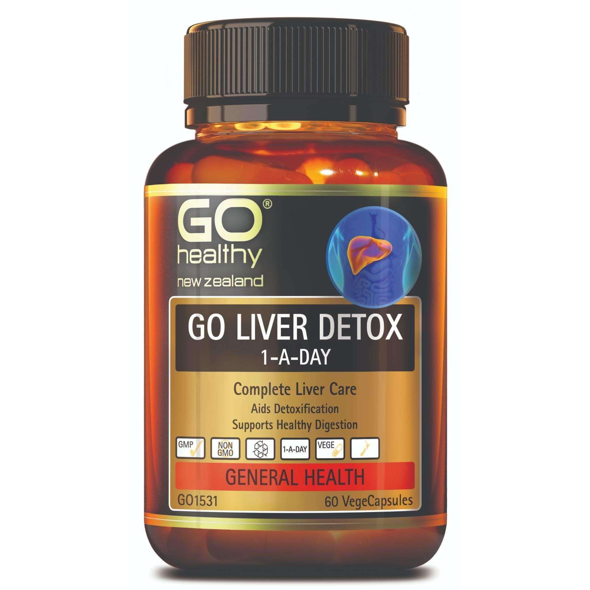 Go Healthy Go Liver Detox 1-A-Day