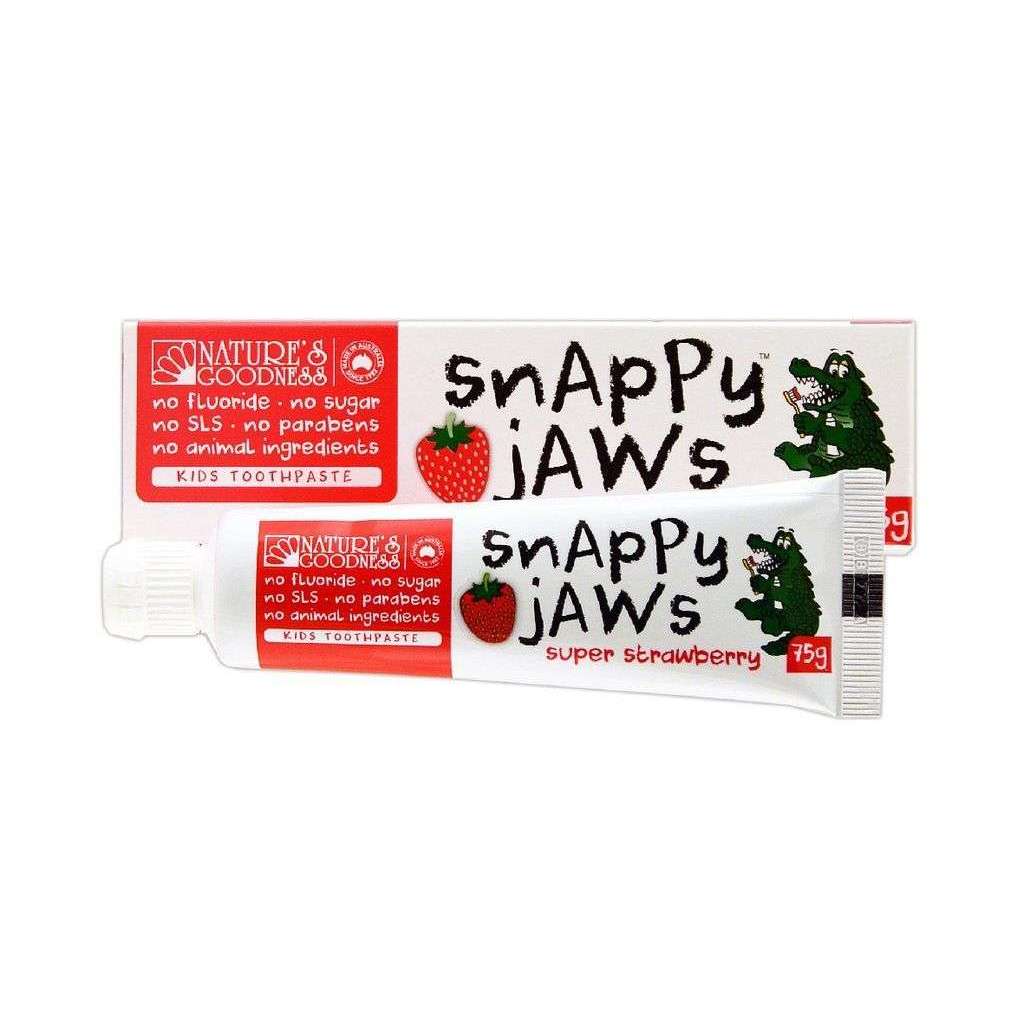 Snappy Jaws Super Strawberry Toothpaste