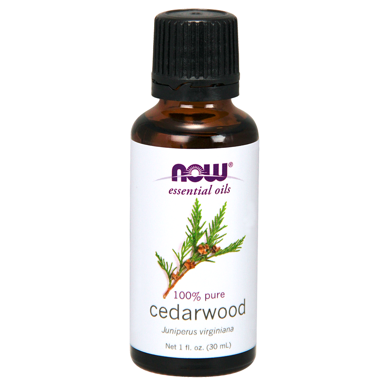 Now Cedarwood Essential Oil (Juniperus Virginiana), 100% Pure