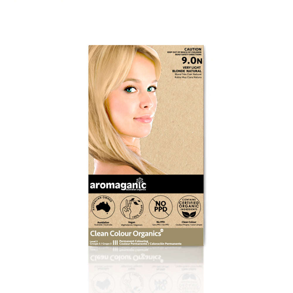 Aromaganic Organic Hair Colour 9N Very Light Blonde