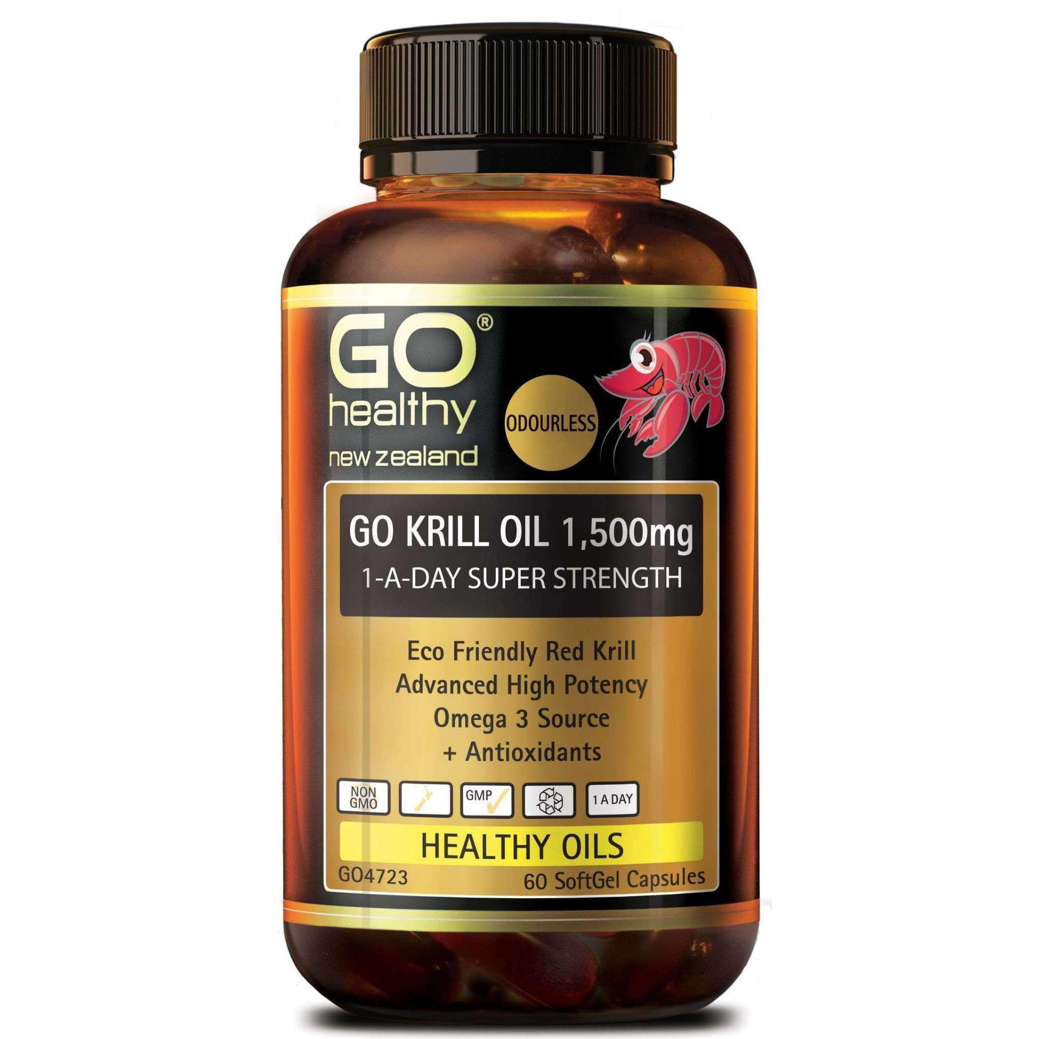 Go Healthy Go Krill Oil 1500mg