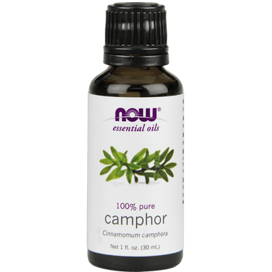 Now Camphor Essential Oil (Cinnamomum Camphora), 100% Pure