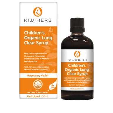 Kiwiherb Children's Organic Lung Clear Syrup