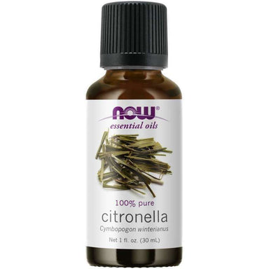 Now Citronella Essential Oil (Cymbopogon Winterianus), 100% Pure
