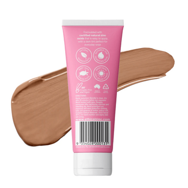 Ethical Zinc Daily Wear Dark Tinted Facial Sunscreen