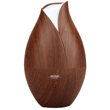 Now Diffusers Ultrasonic Faux Wood Grain Oil Diffuser