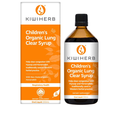 Kiwiherb Children's Organic Lung Clear Syrup