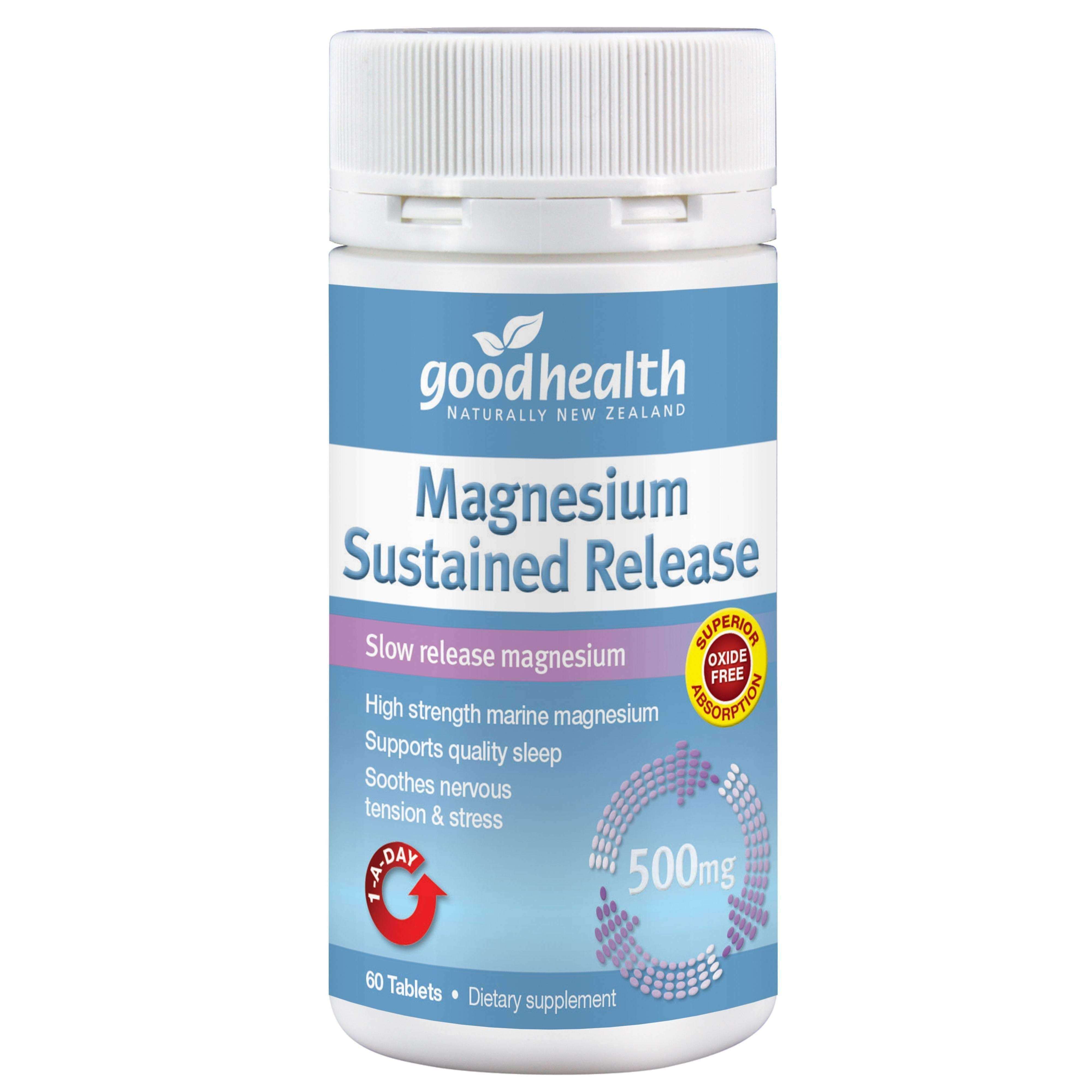 Good Health Magnesium Sustained Release