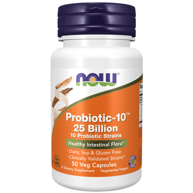 Now Probiotic-10 25 Billion